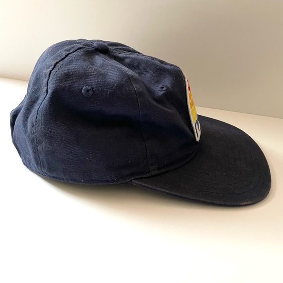 Retro Style NASA Baseball Cap SnapBack Hat Navy Blue Sunset Rocket Patch - Picture 5 of 7